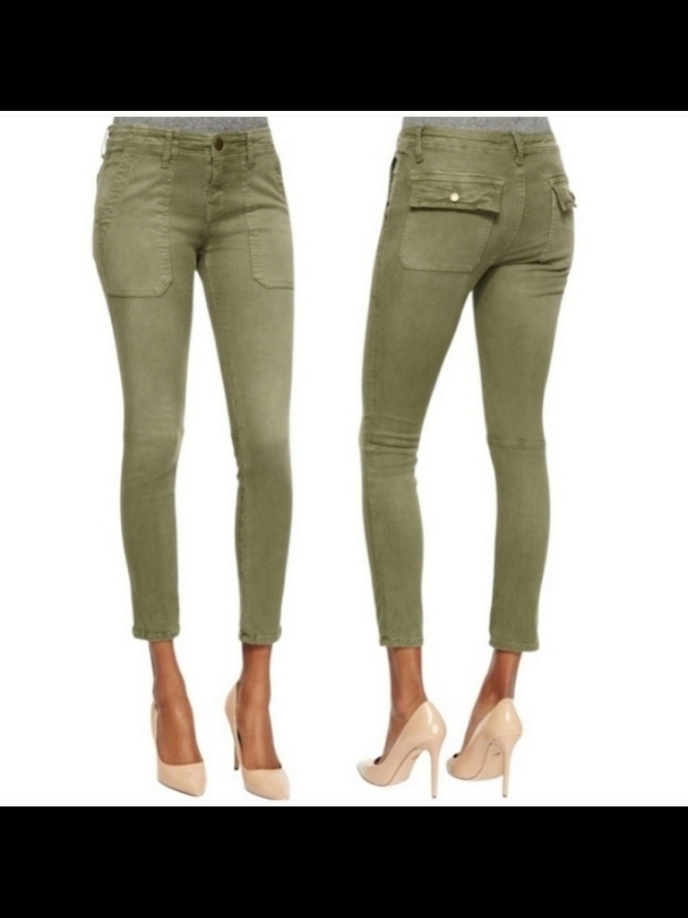 Current/Elliott The Conductor Ankle Jeans Sz 27